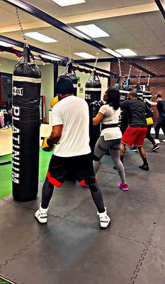 Boxing class