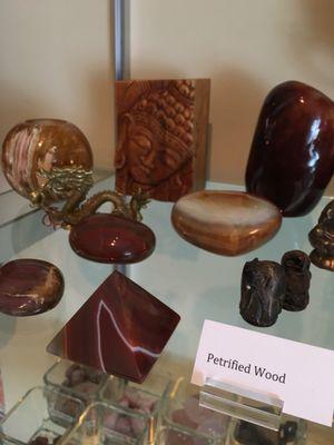 Petrified wood