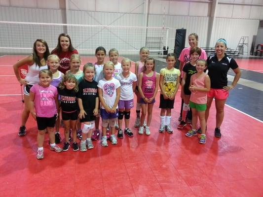 VolleyKidz and VolleyTotz Clinic