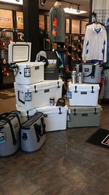 Large selection of Yeti products!