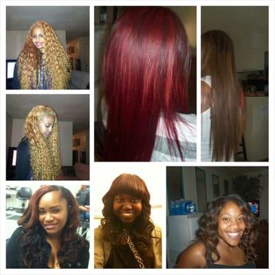 Different sew ins