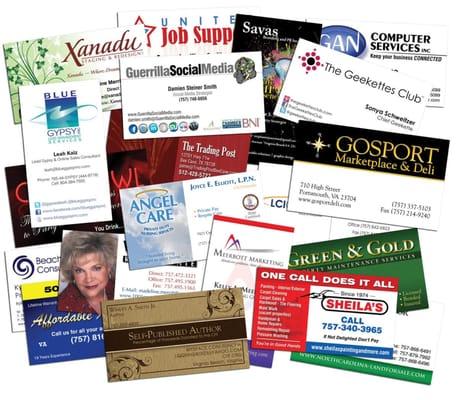 Lots of Business Cards