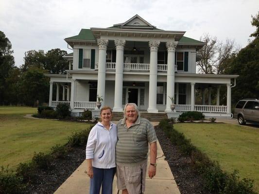 The Vance's and their lovely home