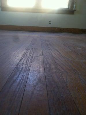 Oak Floor Before