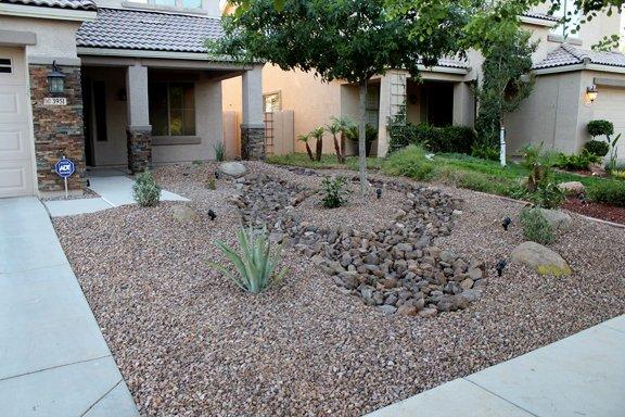 Desert landscaping is one of our most requested jobs. call us today