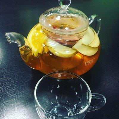 Hot Fruit Jasmine Tea