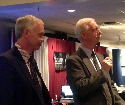 Hosting Senator Ron Johnson at Expo.