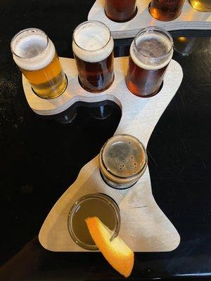 Flight of beer