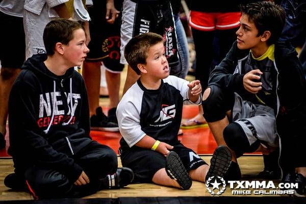 Next Generation Frisco kids at a tournament :)