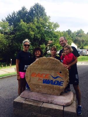 Team Outing!  Participating and sponsoring the Race for Wade!  Can't wait for next year!