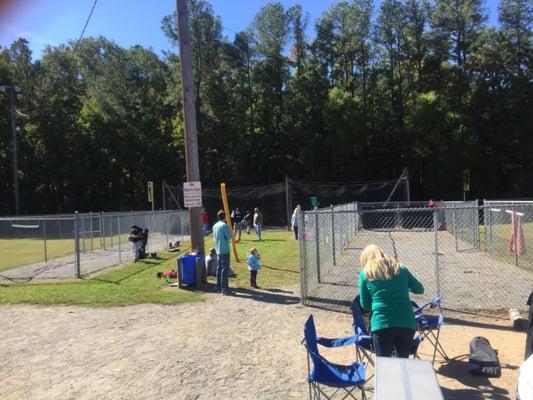 Batting and pitching cages