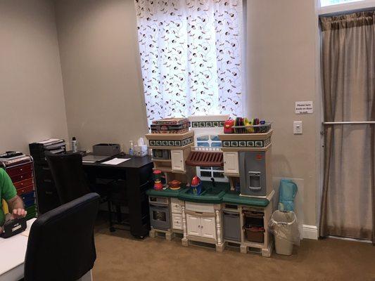 Play therapy room