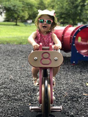 Bike on the Tot Lot