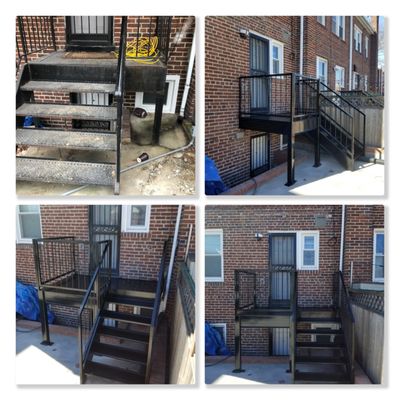 Backyard Rehab... This DC townhome needed a new porch!