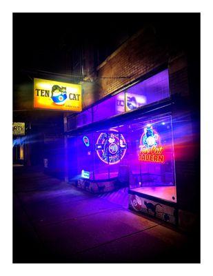 ..."One Bourbon One Scotch One Beer ".  @ 3931 N Ashland Ave, Chicago, IL  Dive Bar Pools Good Music Good Vibes Art Exhibitions . Cool!