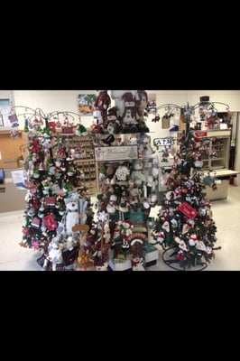 Tons of Christmas decorations for sale! Stop by; there is something for everyone!