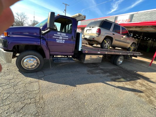 Hay-Barn Automotive & Diesel Repair LLC offers reliable local towing services in Prescott, AR...