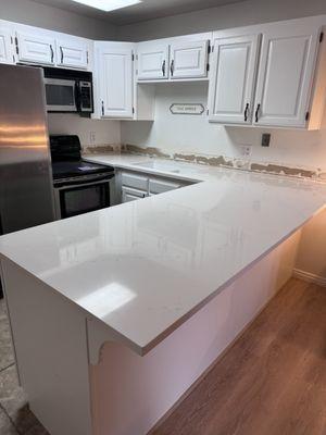 Quartz countertops