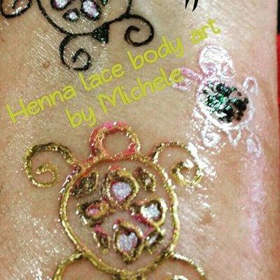 Henna body art tattoo!