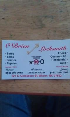 O'Brien Locksmith