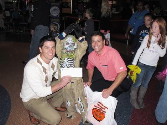 Our Scariest Costume Winner during the Spooktacular at the Clay Center in Charleston, WV!