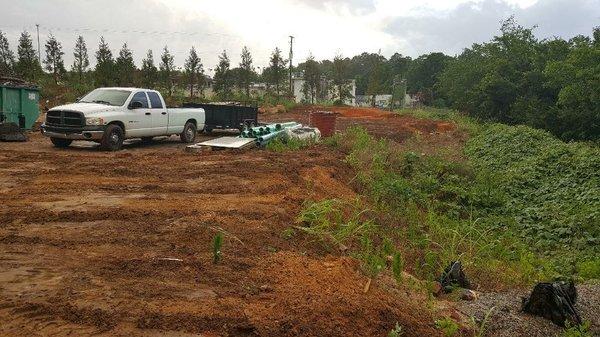 Site development and debris removal Down Town Columbia SC