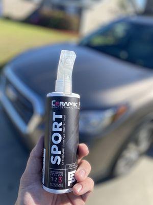 Ceramic Pro Sport Installation