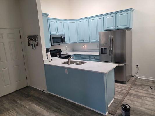 Recently painted this Kitchen in Gulf Shores