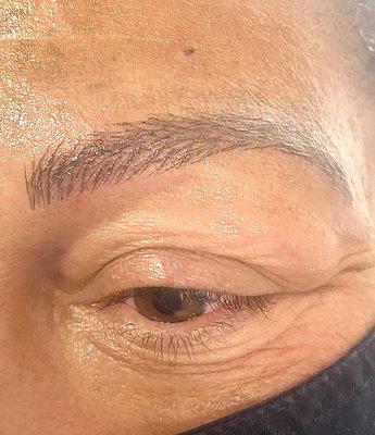 Microblading from nothing !!