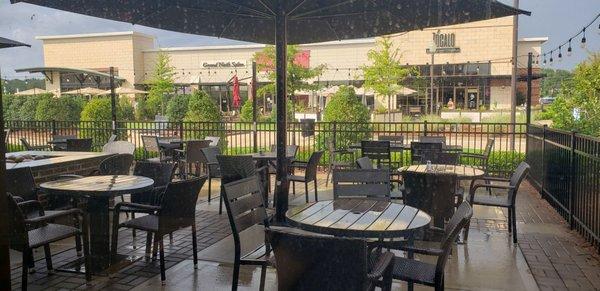 Outdoor seating