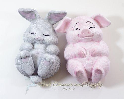 Cuties = Bunny and Pig