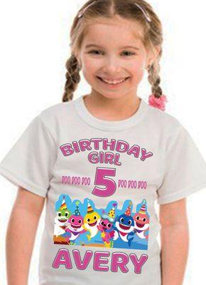 Baby Shark Birthday Shirt