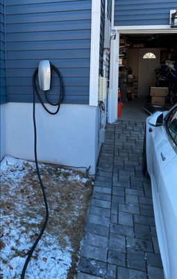 Electric Vehicle Charger Installation.