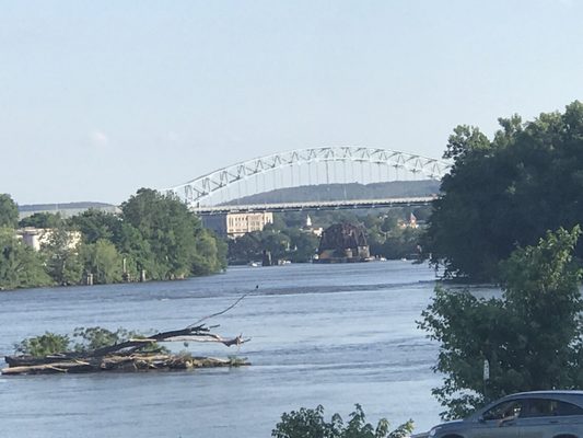 A view of the Arrigoni bridge.