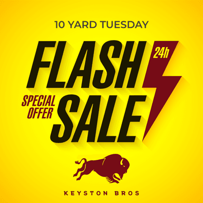 We have flash sales every Tuesday