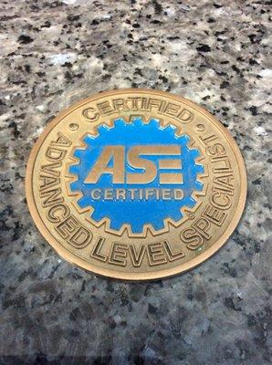 Master ASE Certified Technician