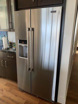 Installed refrigerator