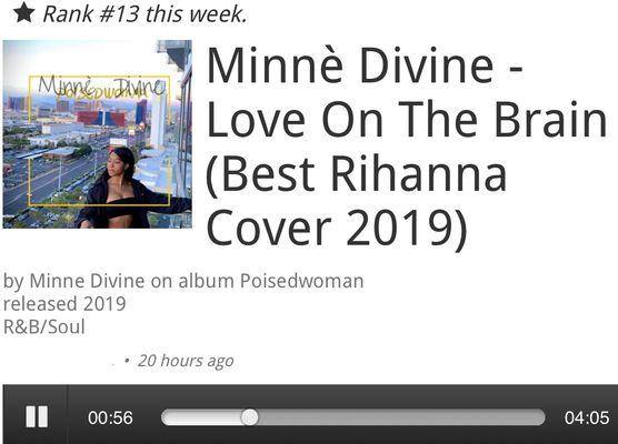 GvngMgmt's Minnè Divine's single was featured on several music blogs such as the popular music blog MusicWeMake, check it out!