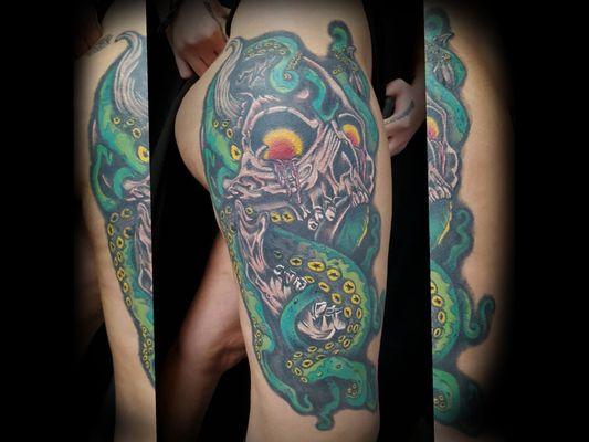 Award-winning tattoo by Inkslinger Erick