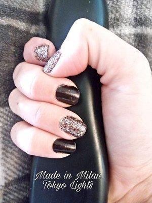 Made In Milan and Toyko Lights Mixed Mani.  16 Strips