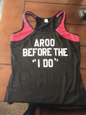 Great printing for a spartan race before my friend and my weddings.