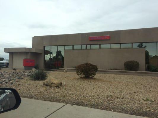 Storefront view from Indian School.