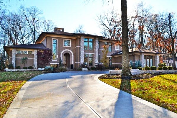 Custom, single family home in Indian Hill, Ohio