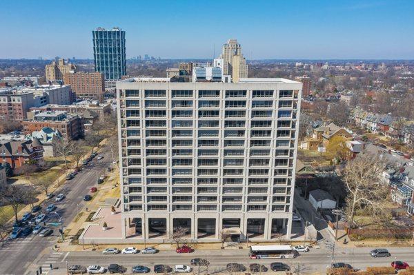 Central West End condo with views for miles!