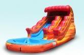 Newest Water Slide with pool.