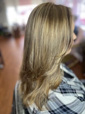 Haircuts, Hair Color, Highlights, Lowlights, Weekly Shampoo & Style, brow waxing, for Women/Men, SpencerNC, By Tiffiany Jones  #salonsnearme