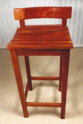 Koa bar stool