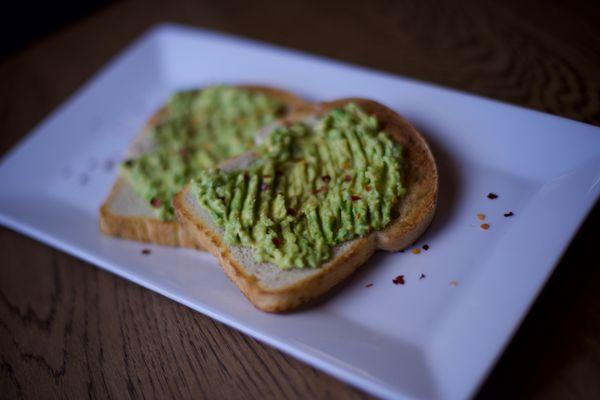 Avocado toast from Nourish.