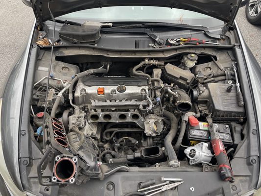 Starter replacement accord 2011 2.4