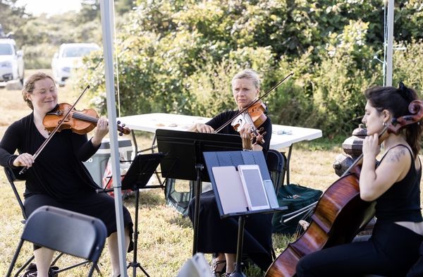 Golden Scroll Soloists performing at Beavertail State Park in Jamestown, RI